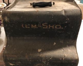 AMAZING c.1900 Rem-Sho 4 Typewriter with Case 