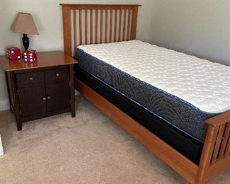 Twin Bed (1 of 2) , Nightstand (1 0f 2) 