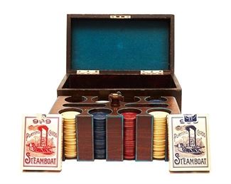 Early 1900's Poker Set