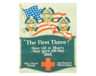 Benjamin Kidder, WWI Red Cross, "The First There!"