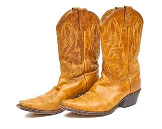 Pair of Vintage Leather Cowboy Boots