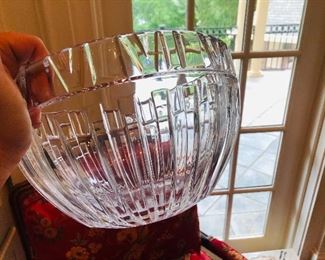 Tiffany & Co. crystal bowl 