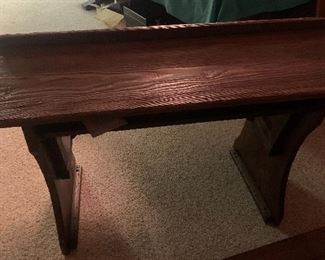 Primitive School desk, two of these