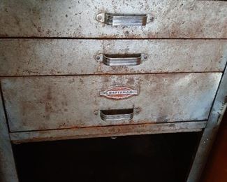 Antique craftsman tool storage