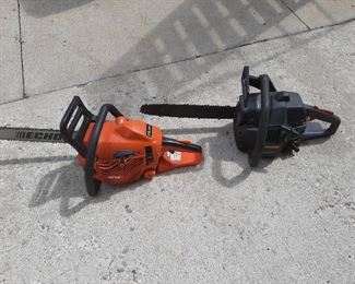 Chainsaws...Echo CS-352
                             Craftsman 14 inch