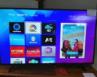 55" TCL Roku Smart TV