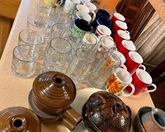 cups, mugs and kitchen items 
