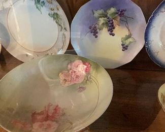 antique décorative plates 