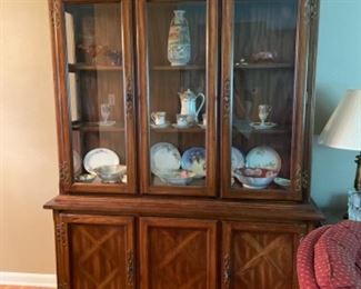 China Cabinet (matches dining table)