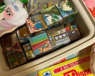 Vintage Snow White block puzzle 