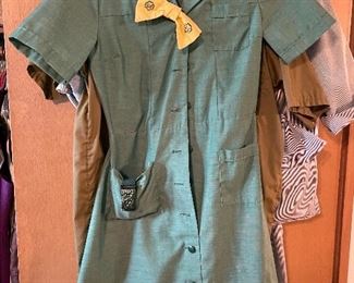 Vintage Girl Scout Uniform 
