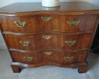 White Furniture Co. pair of small nightstand dressers