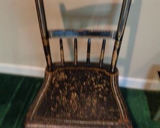 Vintage painted chair