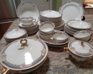 English china Gresham by Grindley pattern 63 pieces