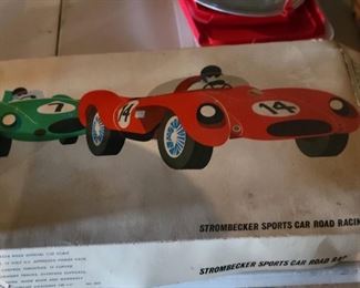  Vintage Strombecker Car Racing