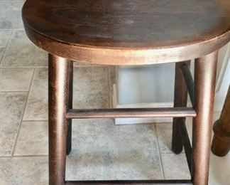 Wood stool