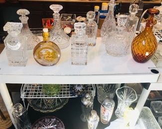 Misc. Crystal Decanters