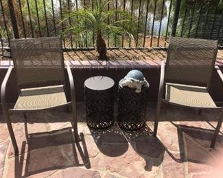 Patio chairs