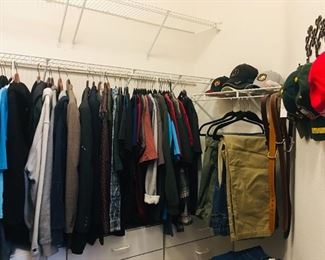 Men’s clothing size large