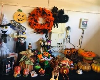 Lots of holiday decor