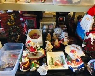 Lots of holiday decor