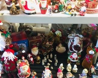 Lots of holiday decor