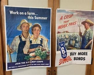 Original  WWII posters