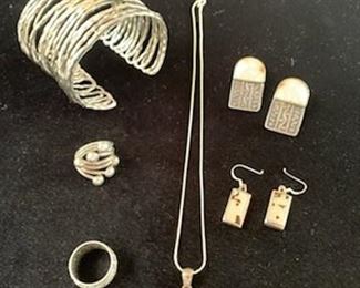 More sterling jewelry