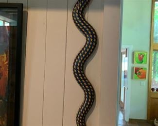 Folk art snake