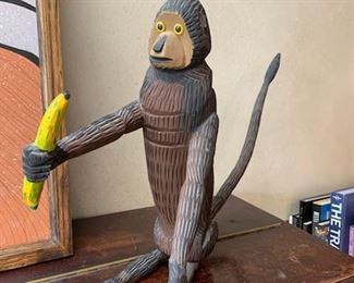 Robert Archuleta monkey, 1988
