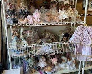 Limited edition signed dolls by Jan Nahrgang, ca 1980