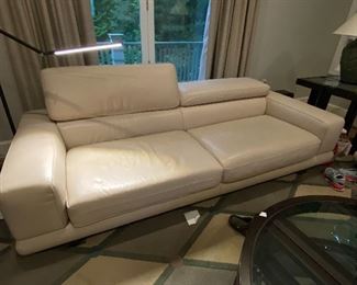 Roche-Bobois leather sofa