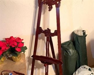 Beautiful ornate easel 