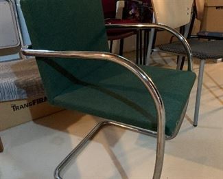 Knoll tubular BRNO chair. Mid century