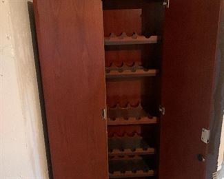 Cherry wine rack