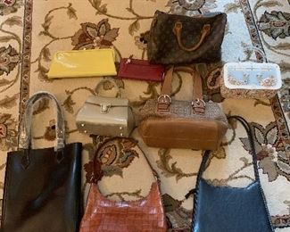 Givenchy, Gucci, Coach, Dooney Bourke, Louis Vuitton purses
