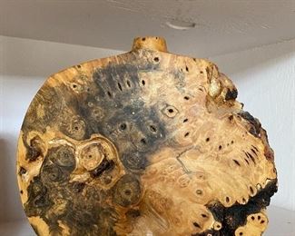 Burl vase