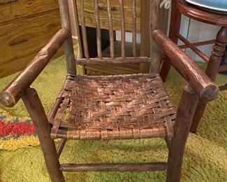Antique children’s  twig chair