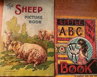 Linen vintage children’s books