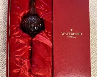 Waterford Clarendon Ruby Christmas Tree Topper