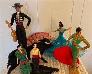 Vintage Marin Chicano dolls