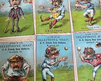 Victorian soap cards