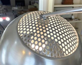 Mid century chrome arc lamp