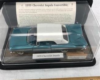 1959 Chevy Impala Die Cast Car Danbury Mint