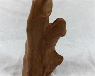 Abstract Wood Handle Statue Display