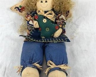 Rustic Country Holiday Doll Angel