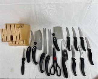 Miracle Blade knife set and block