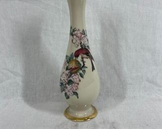 Lenox Serenade flower and bird small bud vase