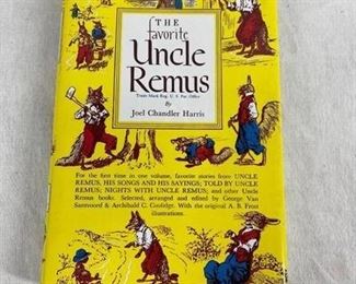 Uncle Remus stories hardcover book
