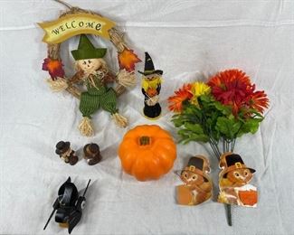 Thanksgiving Fall Autumn Decor Lot